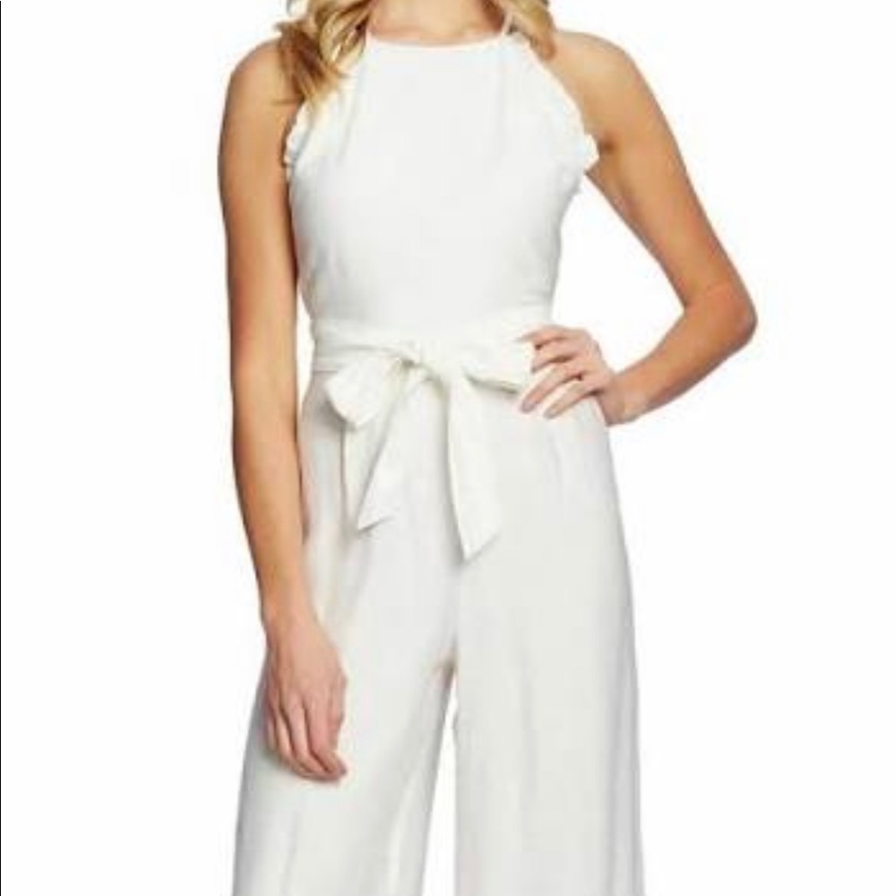 Ivory White Jumpsuit